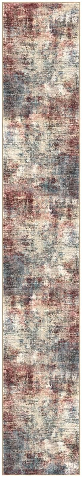 IOHOUZE Abstract Runner Rug 3x18 Ft Washable Runners - Image 9