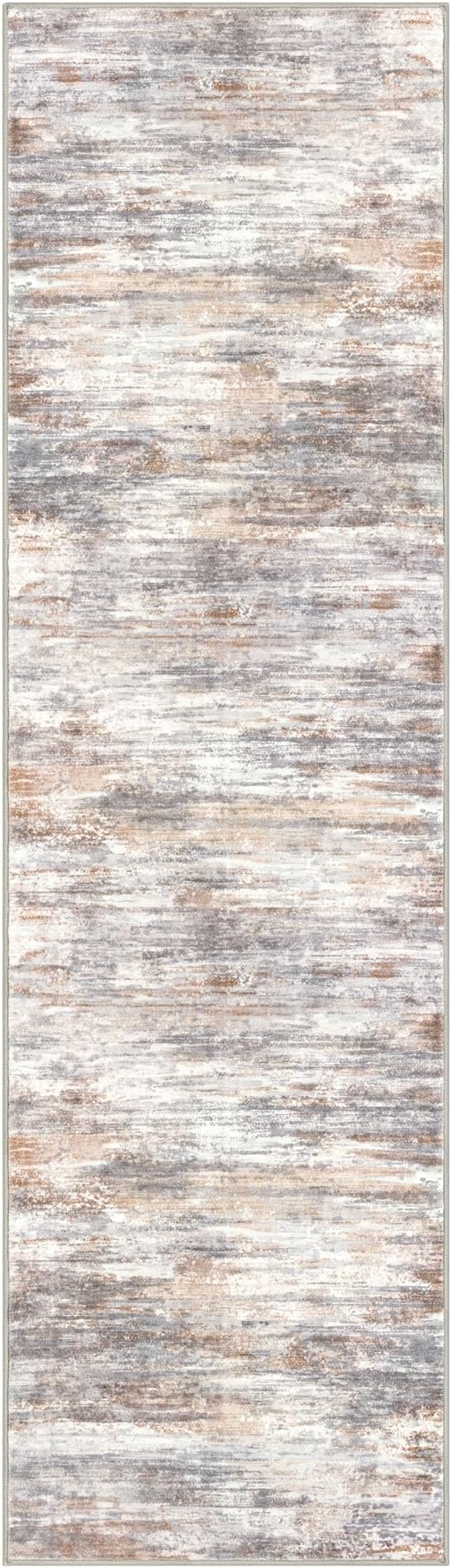 KOZYFLY Modern Abstract Washable Rug Runner 2x7 Hallway Runner Rug Non-Slip - Image 8