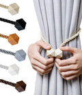 NazTur Magnetic Curtain Tiebacks- Upgrade 2022 by NazTur