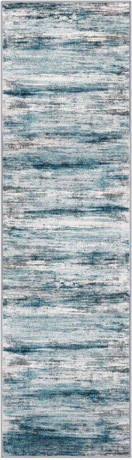 KOZYFLY Modern Abstract Runner Rug, 2x7 Kitchen Rugs Non-Slip Washable Soft - Image 8