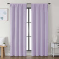 Simplebrand Ava Lilac Blackout Curtains by Simplebrand