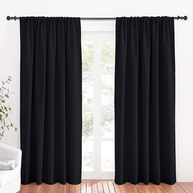 RYB HOME Large Blackout Curtains by RYBHOME