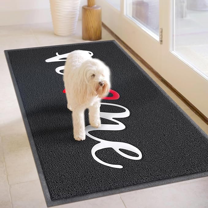 EARTHALL Door Mat Outside Inside Home Doormat, Durable Floor Mat Non Slip Mat - Image 8