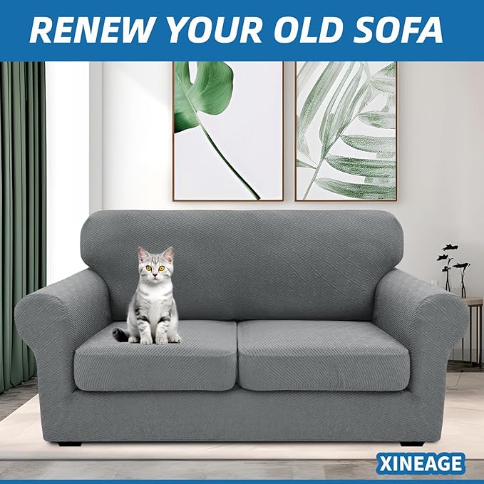 XINEAGE 2026 New 3 Pieces Couch Covers - Image 3