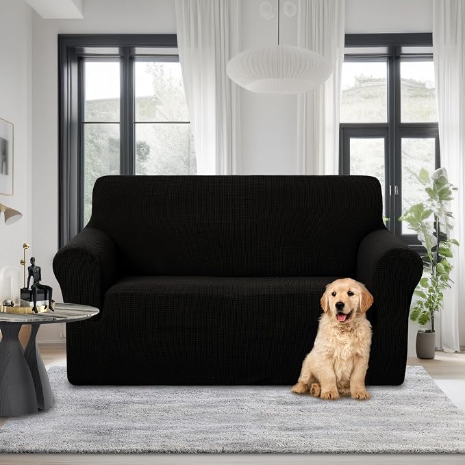 U-NICE HOME Loveseat Cover Stretch Couch Cover Sofa Cover Sofa Slipcover - Image 2