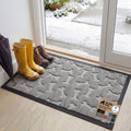 GORILLA GRIP 100% Waterproof All-Season WeatherMAX Doormat, US Designed Natural by GorillaGrip