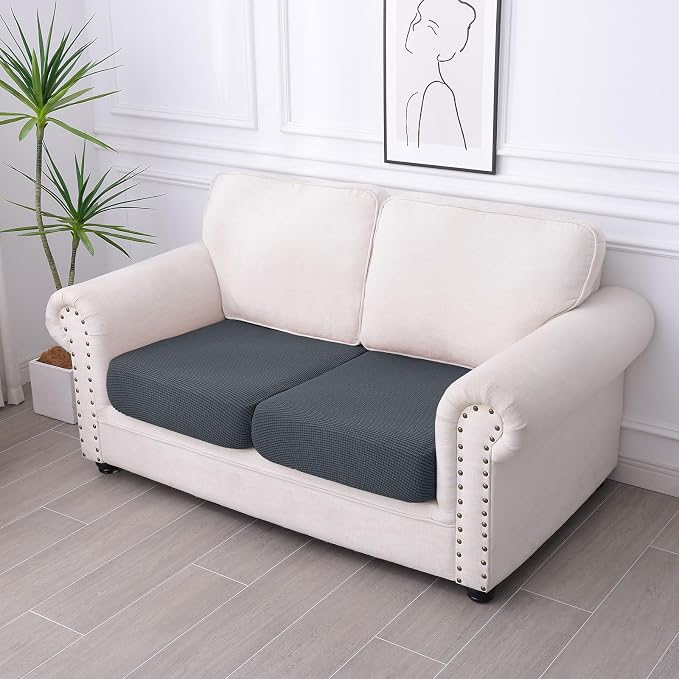 hyha Waterproof Couch Cushion Covers, Washable Sofa Cushion Slipcovers - Image 7