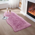 Ciicool Ultra Soft Faux Sheepskin Fur Rug Fluffy Chair Rug by CIICOOLHomeDeco
