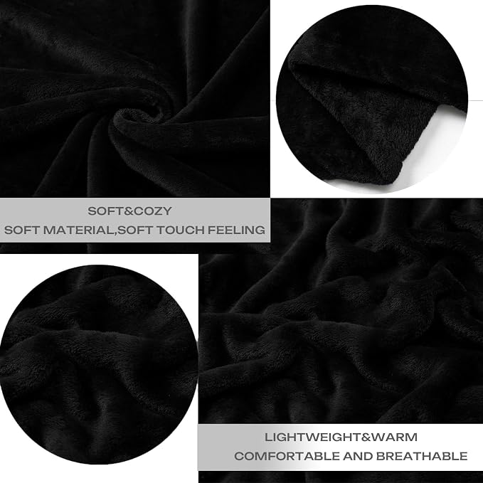 JIAHANNHA Flannel Fleece Blanket Twin Size, Super Soft Plush Cozy and - Image 4