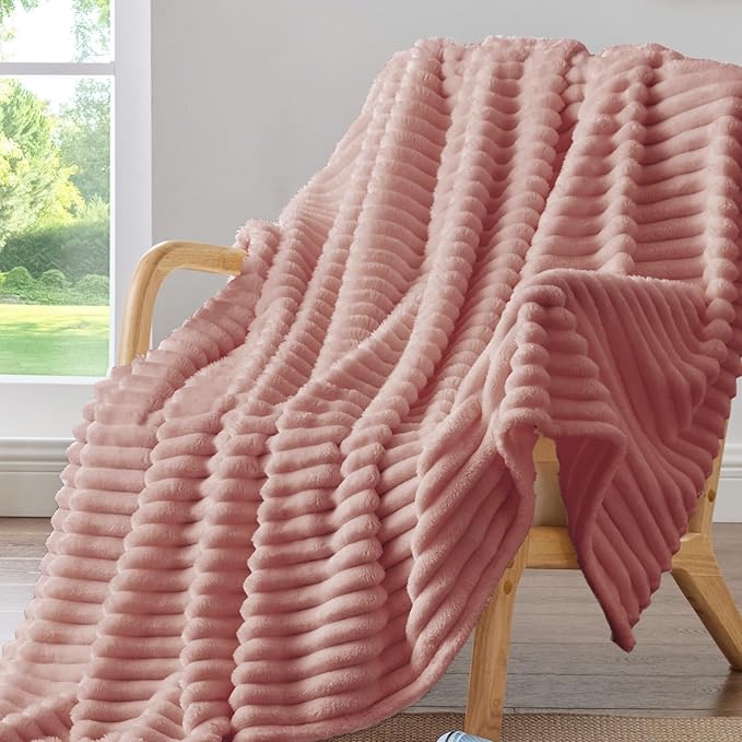 BEDELITE Fleece Throw Blanket for Couch by BEDELITE
