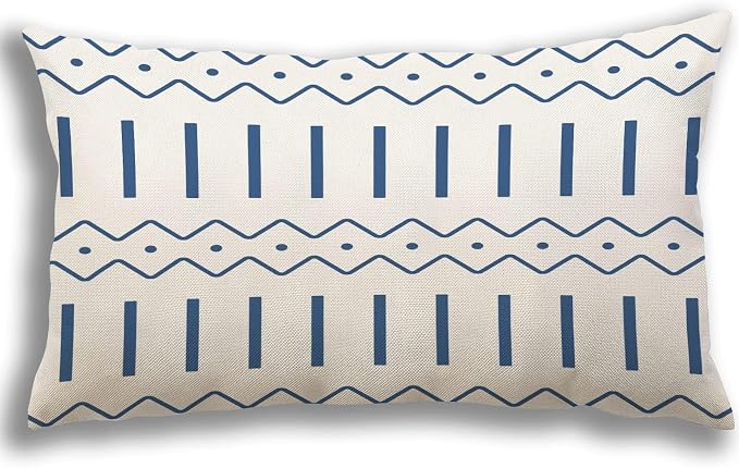 YCOLL Lumbar Pillow Covers 12x20 Set of 4, Modern Sofa Throw Pillow Cover - Image 4