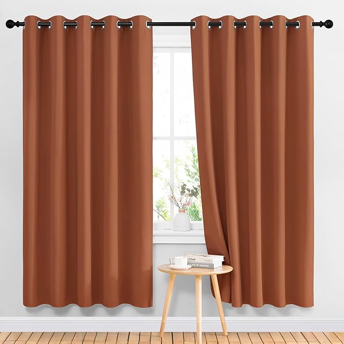 NICETOWN Blackout Sliding Door Curtains 2 Panels by NICETOWN