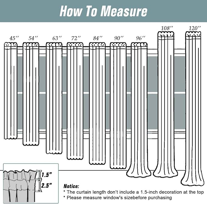 Cream Sheer Curtains for Window 72 inches Long 2 Panels Set, Soft Airy Modern - Image 7