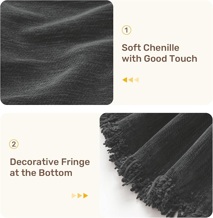 Sectional Couch Covers, 2 Pieces Washable L Shaped Couch Covers Sofa Blanket - Image 6