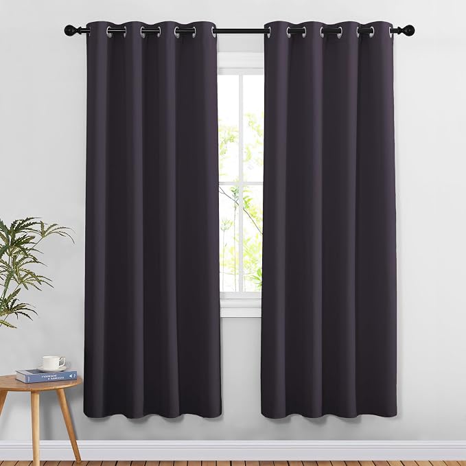 NICETOWN Greyish Purple Doorway Curtains 78 inches Long by NICETOWN