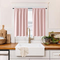 RYB HOME 100% Blackout Short Curtains by RYBHOME
