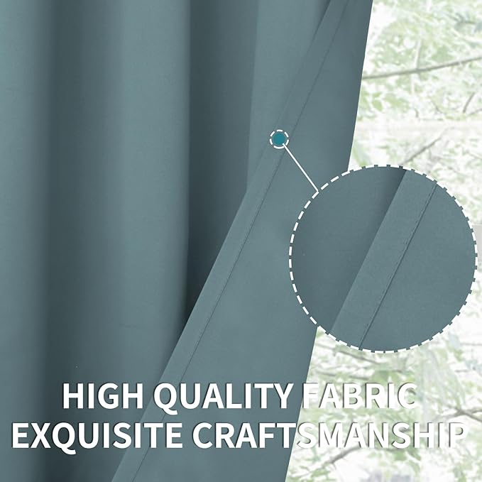 BGment Room Darkening Curtains 84 Inches Long - Image 6