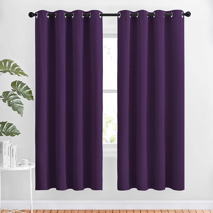 NICETOWN 72 inches Bedroom Curtains Panels by NICETOWN