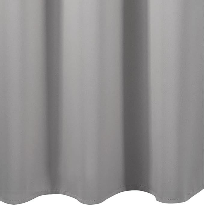 LEMOMO Blackout Curtains 42 x 95 inch/Light Grey Curtains Set of 2 - Image 9