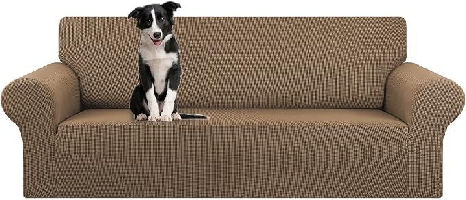 KEKUOU Stretch Oversized Sofa Slipcover 1 Piece Couch Sofa Cover Furniture by KEKUOU