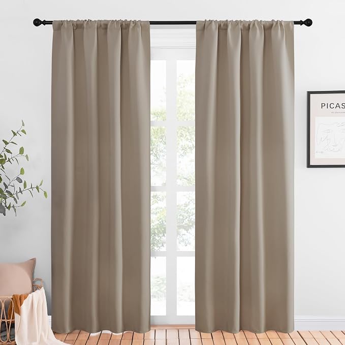 NICETOWN Blackout Curtains for Living Curtains, 2 Panels, 42 by 84, Room by NICETOWN