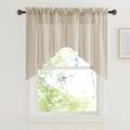 RYB HOME Swag Valances Short Linen Curtains by RYBHOME