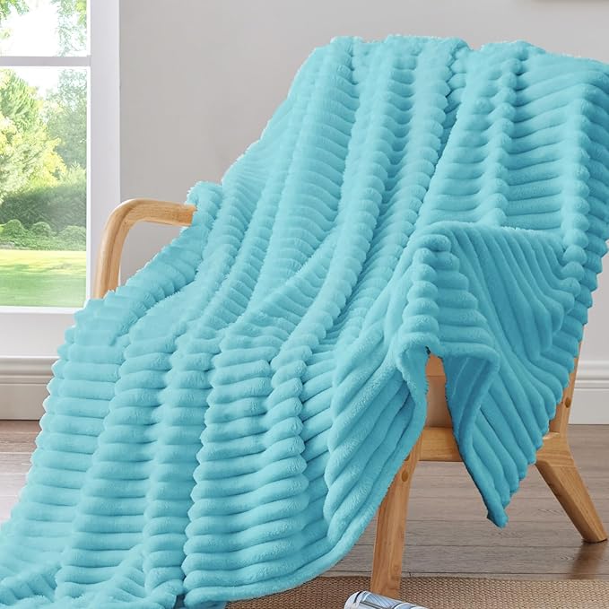 BEDELITE Twin Blanket for Couch & Bed, 300GSM Soft & Warm Fleece Blanket by BEDELITE