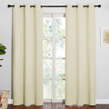 NICETOWN Long Curtains for Windows, Eyelet Top Room Darkening Panels/Drapes for by NICETOWN