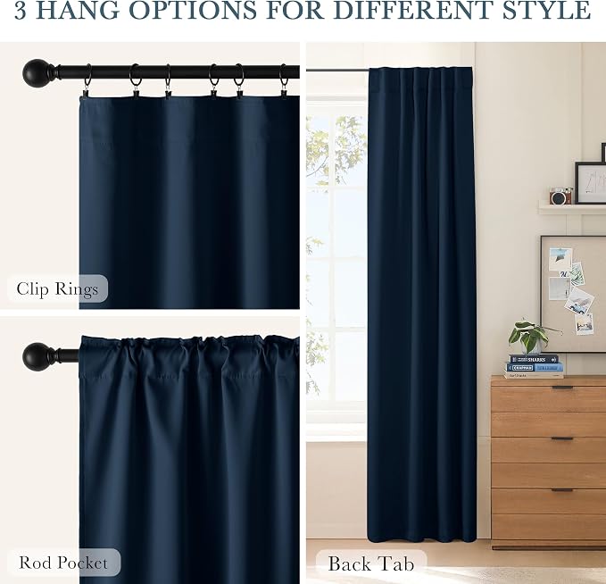 PONY DANCE Bedroom Blackout Curtains - Image 4