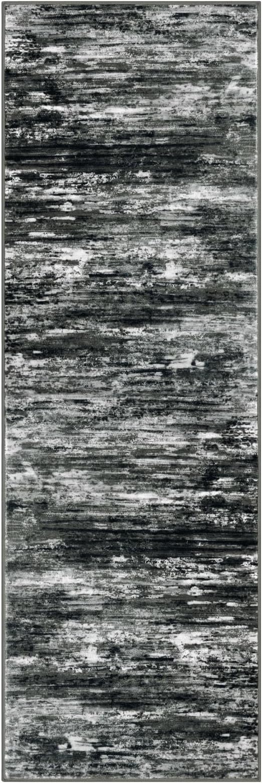 KOZYFLY Modern Abstract Hallway Runner Rug, 2.6x8 Washable Rug Runner Non-Slip - Image 8