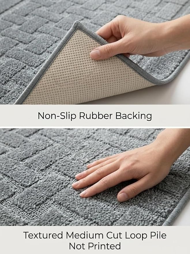 Runner Rug 4 ft, Non-Slip Washable Rug, Rubber Backing, Rolled in Box, Custom - Image 3
