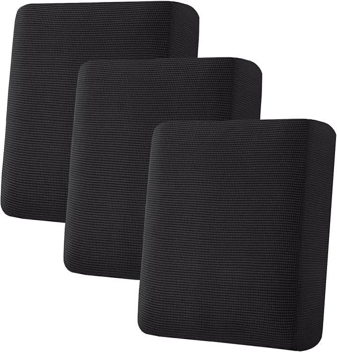 H.VERSAILTEX Super Stretch Individual Seat Cushion Covers Sofa Couch Slipcover by HVERSAILTEX