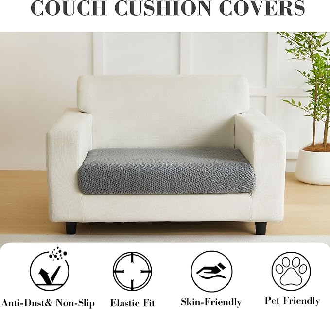 Sofa Covers Couch Covers for Sofa Pet Friendly Couch Cushion Covers Universal - Image 3