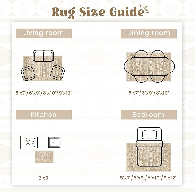 Washable Area Rug 5x7: Moroccan Rug - Image 7