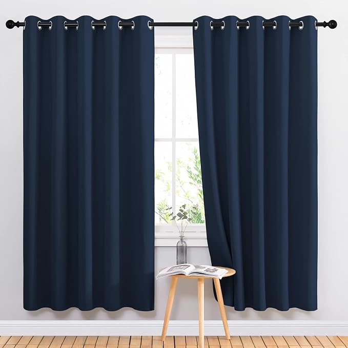NICETOWN Blackout Curtain Panels 72 by NICETOWN