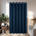 Joydeco Blackout Patio Sliding Door Curtains 90 Inches Long, Grommet Privacy by JOYDECO