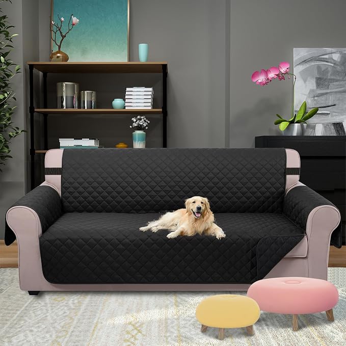 U-NICE HOME 4 Seater Sofa Cover 91 Inch Large Couch Covers - Image 2