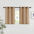 NICETOWN Linen 36 inch Curtains by NICETOWN