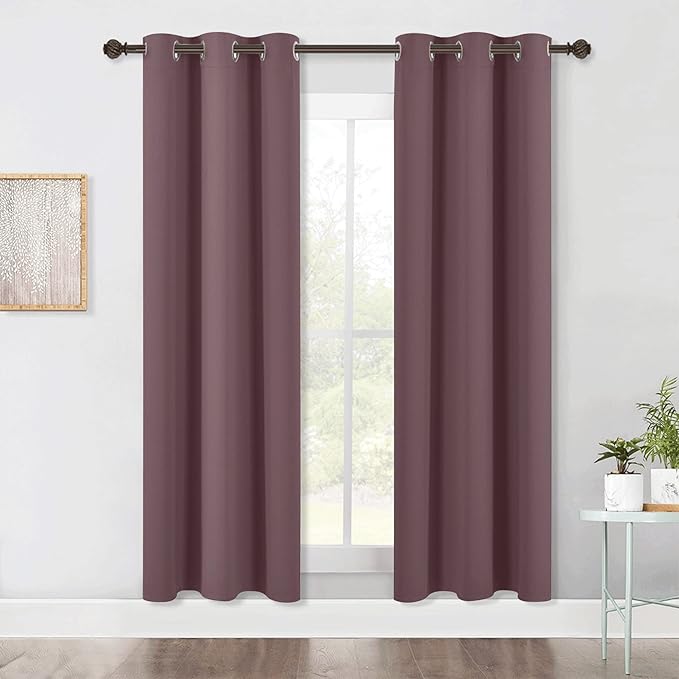 NICETOWN Modern Blackout Curtains Noise Reducing, Thermal Insulated and Privacy by NICETOWN