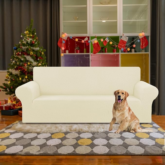 KEKUOU Stretch Sofa Cover Slipcover ，Couch Covers - Image 2