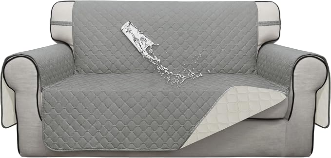 ISSUNTEX Double Protection 100% Waterproof Loveseat Sofa Covers by ISSUNTEX