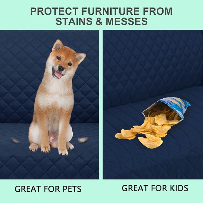 Reversible Oversized Sofa Covers Couch Cover Furniture Protector - Image 5