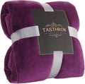 TASTHROW Large Flannel Fleece Throw Blanket, 60×80 Inch by TASTHROW