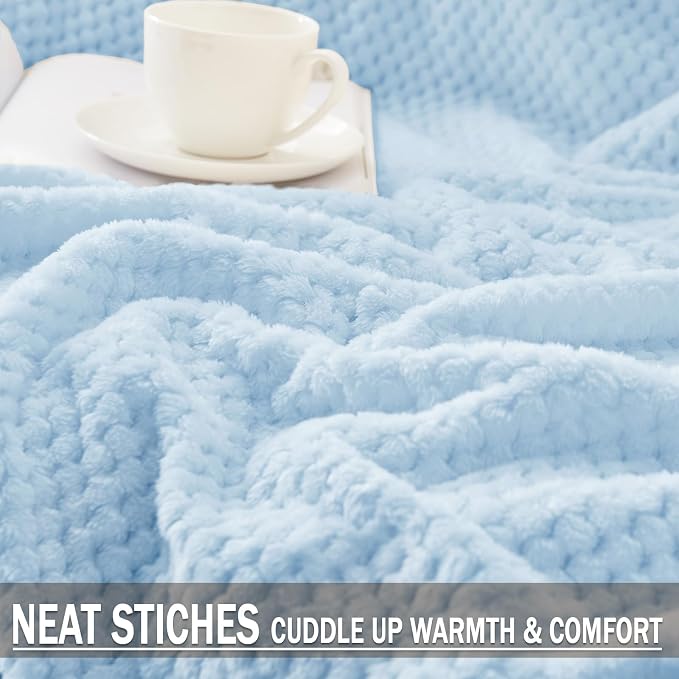 Exclusivo Mezcla Fleece Throw Blanket Extra Large, Super Soft and Warm Blankets - Image 3