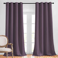 NICETOWN Plum Curtains and Drapes by NICETOWN