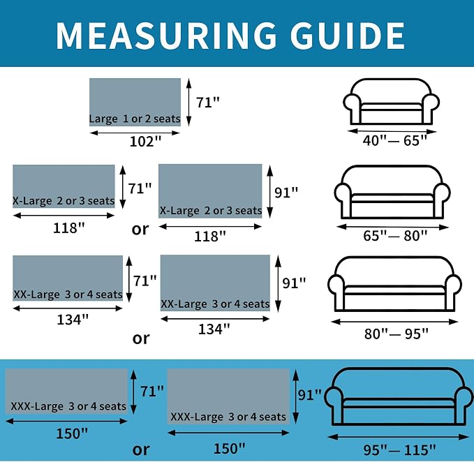 HAOMAIJIA Non Slip couch cover sofa covers - Image 4