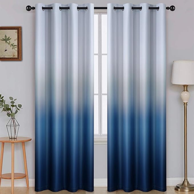 SimpleHome Ombre Room Darkening Curtains by SimpleHome