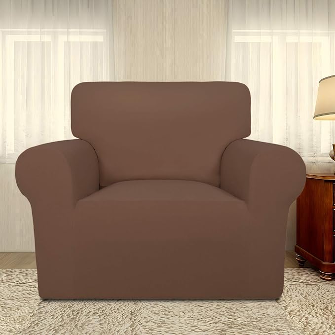 PureFit Super Stretch Chair Sofa Slipcover – Spandex Non Slip Soft Couch Sofa - Image 2