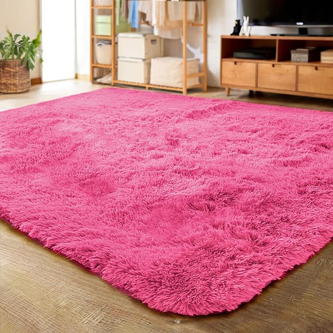 LOCHAS Ultra Soft Indoor Modern Area Rugs Fluffy Living Room Carpets - Image 6
