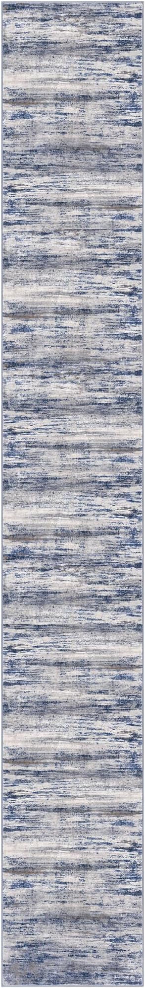 KOZYFLY Modern Abstract Washable Long Rug Runner 2.6x18 Hallway Rug Runner - Image 8